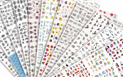 Слайдери дизайну на водяній основі ( наліпки )