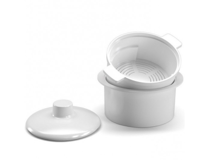 Контейнер для стерилізації фрез білий