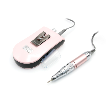 Апарат для манікюру та педикюру ZS-228 PINK, на акумулуляторі, 45000 об