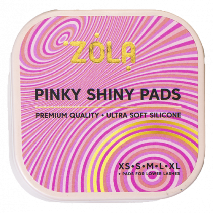 ZOLA ВАЛИКИ ДЛЯ ЛАМИНИРОВАНИЯ PINKY SHINY PADS (XS, S, M, L, XL)