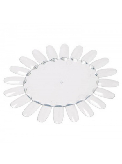 Типсы для образцов, ромашка, 20 образцов, 1 шт,  прозрачные