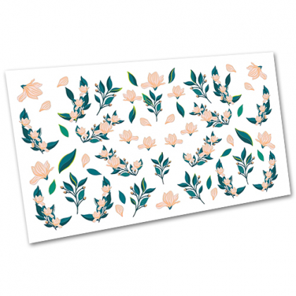 Наклейка для ногтей водная S 1266