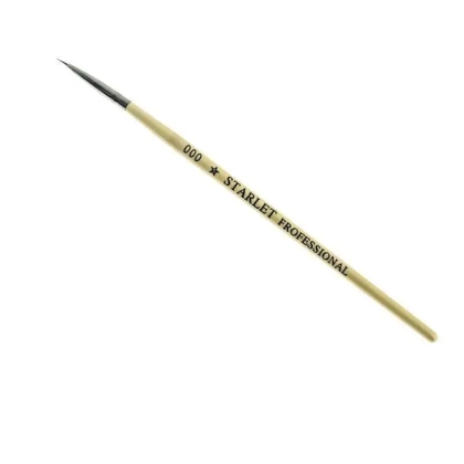Кисточка, тоненькая Starlet proffesional, № 000 код 39