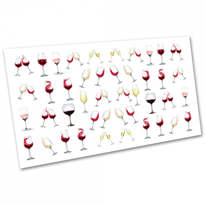 Наклейка для ногтей водная S 2204