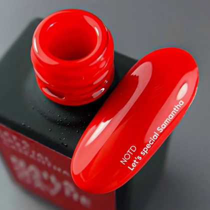 NAILSOFTHEDAY Let’s special Samantha — багряний(алий) гель лак для нігтів, що перекриває в один шар, 10 мл