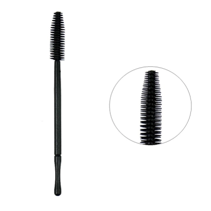 Щёточки для ресниц и бровей, 1 штука черная