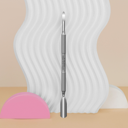 Лопатка манікюрна SMART 51 TYPE 3 (пушер округлий широкий та піка)