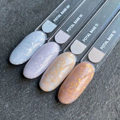 NAILSOFTHEDAY Potal base 11 – молочно база з золотою поталлю, 10 мл