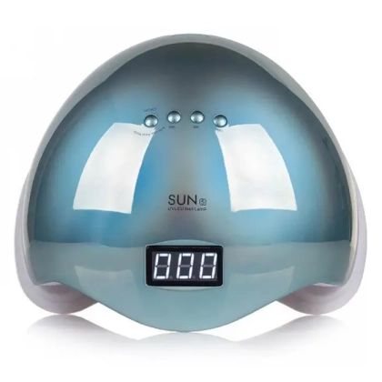 Лампа SUN 5 пллюс - LED+UV 48W блакитна дзеркальна