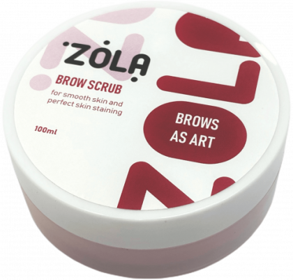 Cкраб для бровей ZOLA, 100 ml