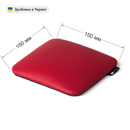 Підставка під руку (Підлокітник) квадратний для манікюру ECO STAND, червона