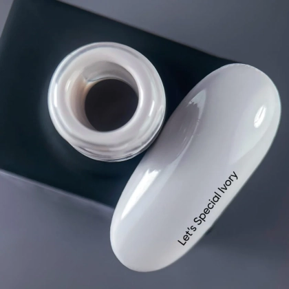 NAILSOFTHEDAY Let’s special Ivory — кремовий гель–лак для нігтів, що перекриває в один шар, 10 мл