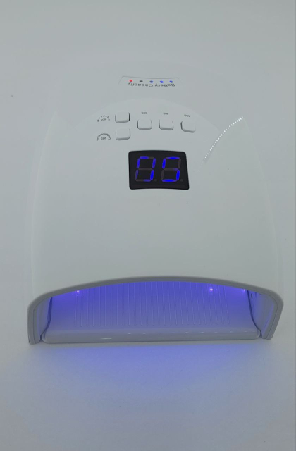 ЛАМПА ДЛЯ НОГТОВ LED/UV 66W С ДИСПЛЕЕМ, CORDLESS RECHARGEABLE S10, WHITE