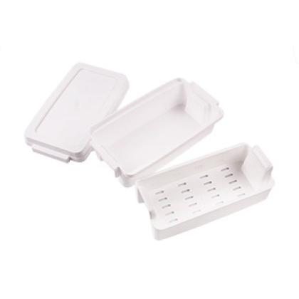 Контейнер для манікюрних інструментів, 1 літр білий