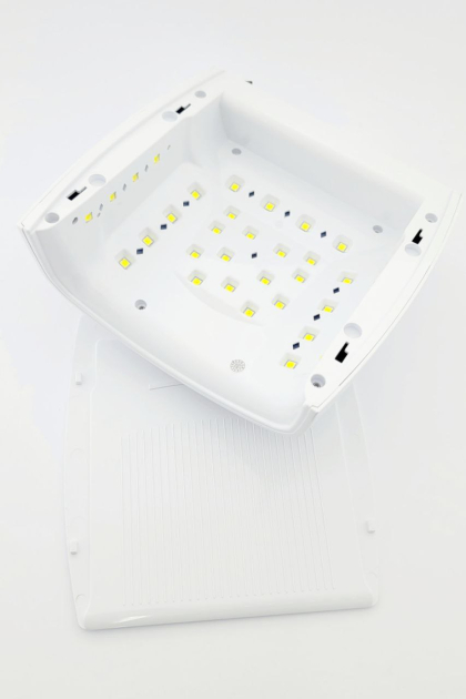 ЛАМПА ДЛЯ НОГТОВ LED/UV 66W С ДИСПЛЕЕМ, CORDLESS RECHARGEABLE S10, WHITE