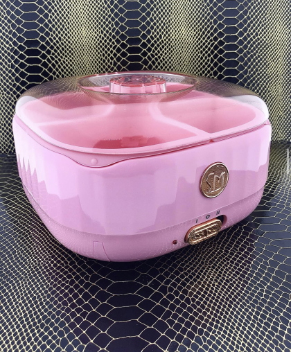 Воскоплав SM-5001A Wax Warmer 4 в 1, силікон, рожевий