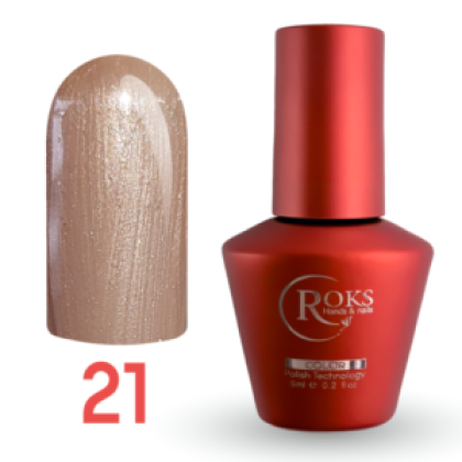Roks Gel Polish Color (6ml). №21