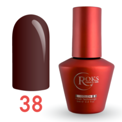 Roks Gel Polish Color (6ml). №38