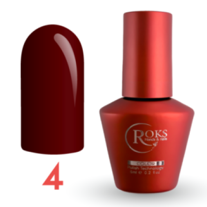 Roks Gel Polish Color (6ml). №4
