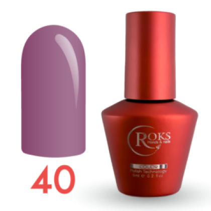 Roks Gel Polish Color (6ml). №40