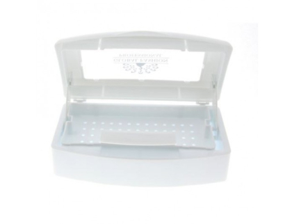 Контейнер для манікюрних інструментів, 0.5 літрів білий