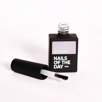 NAILSOFTHEDAY Bottle gel clear – прозорий надміцний гель, 10 мл