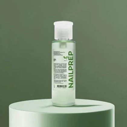 Nail Prep – професійний засіб для знежирення та дегідратації натуральних нігтів з антибактеріальною та протигрибковою дією, 200 мл