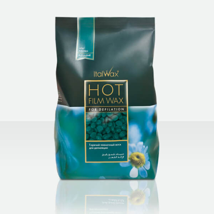 ItalWax Пленочный воск для депиляции Азулен в гранулах (1кг)