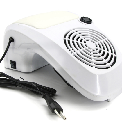 Вытяжка для маникюра с подлокотником SM 858-9 белая