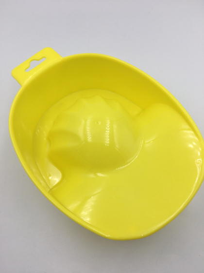 Ванночка для маникюра, желтая