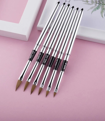 Пензлик капля гострий, з штучного ворсу 20 мм № 3