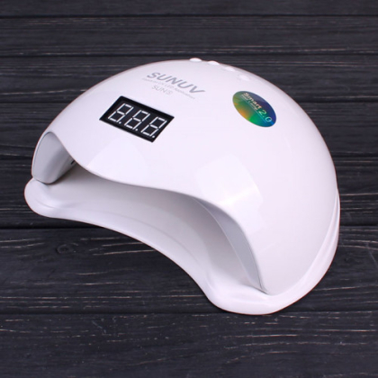 Лампа для маникюра SUN 5 на 48 W белая - Оригинал