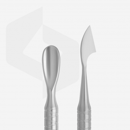 Лопатка манікюрна плоска Staleks Classic 30 Type 2 (округлений пушер+топорик)