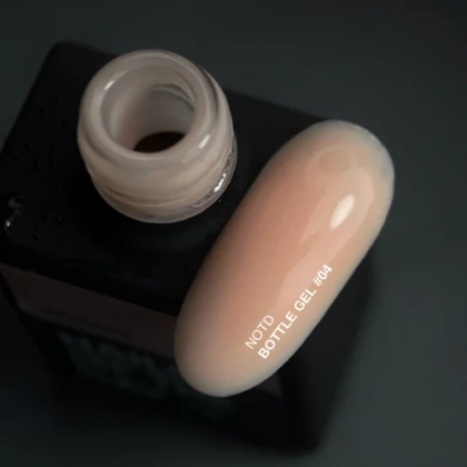NAILSOFTHEDAY Bottle gel 04 – надміцний гель (молочно-бежевий), 10 мл