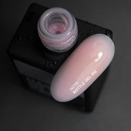 NAILSOFTHEDAY Bottle gel 02 – надміцний гель (блідно-рожевий), 10 мл