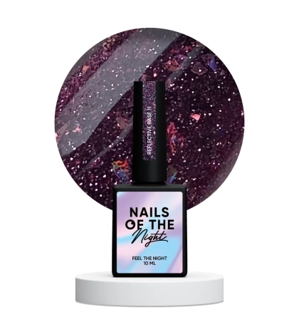 NAILSOFTHENIGHT Reflective base 11 — камуфляжная светоотражающая база с шиммером, 10 мл