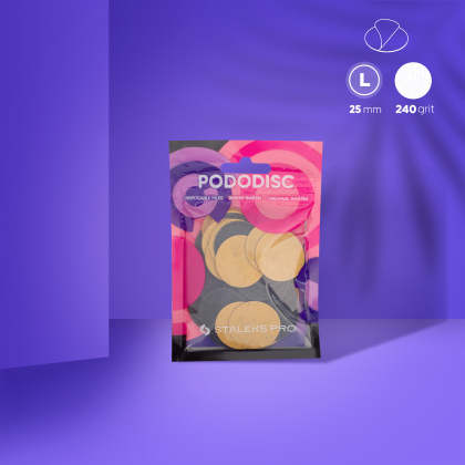 Змінні файли для педикюрного диска Staleks Pro Expert L 240 грит (50 шт)