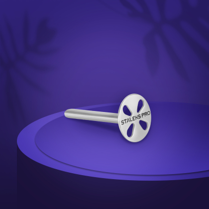 Диск педикюрный Pododisc Staleks Pro Expert ХS в комплекте с сменным файлом 180 грит 5 шт (10 мм), набор