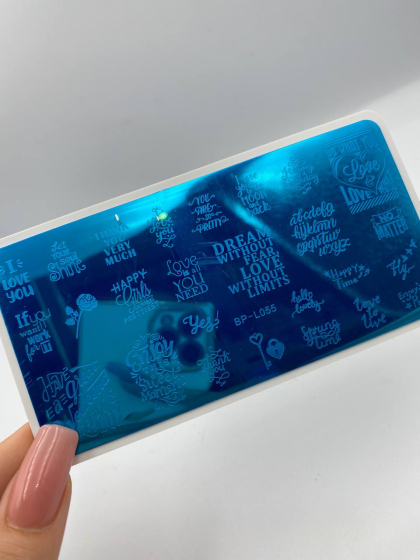 Пластина для стемпинга