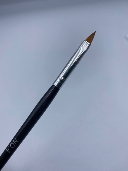 Кисточка капля острая, из искусственного ворса  5 мм № 12