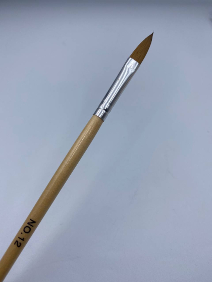 Кисточка капля острая, из искусственного ворса 7 мм № 14