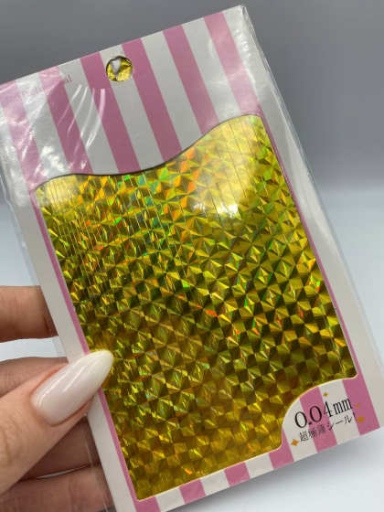 Гибкие ленты для дизайна 1 шт., золото 3 д