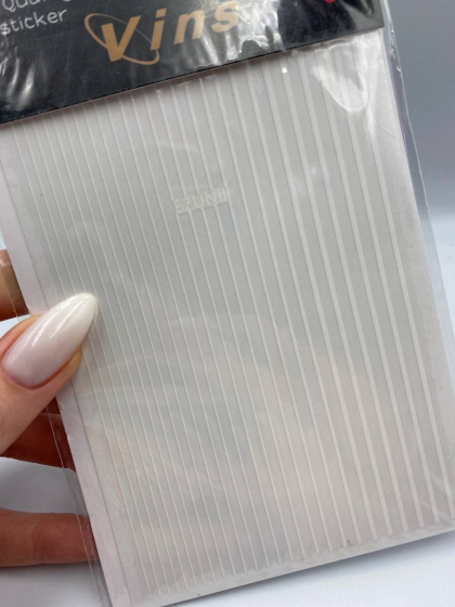 Гнучкі стрічки для дизайну 1 шт., білі