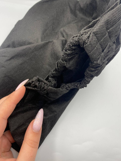 Мешок сменный для вытяжки черный плотный, на 1 двигатель