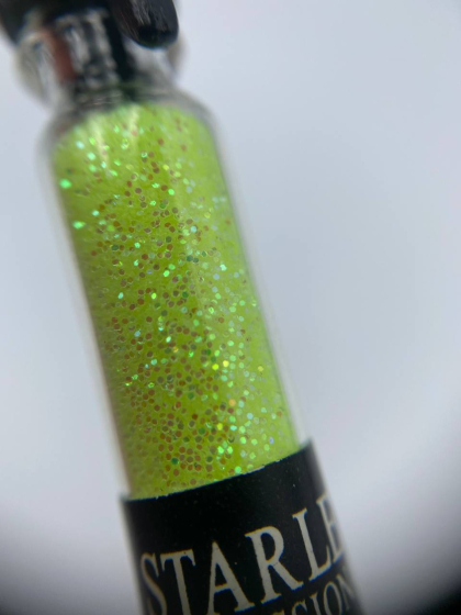 Блискітки ( пісок ) для дизанйу, салатові