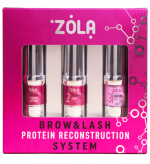 ZOLA НАБОР ДЛЯ ЛАМИНИРОВАНИЯ NEW BROW&LASH PROTEIN RECONSTRUCTION SYSTEM