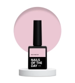 NAILSOFTHEDAY Milky pink top – ніжний молочно-рожевий топ без липкого шару для нігтів, 10 мл