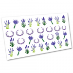 Наклейка для ногтей водная S 1285