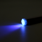 LED лампа-ліхтарик на прищіпці, гнучка з USB-роз'ємом, 3V/5V, silver