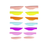 ZOLA ВАЛИКИ ДЛЯ ЛАМИНИРОВАНИЯ RAINBOW L-CURL (2S, 2.5M, 3L, 4XL, 4.5XLL)